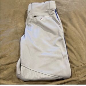 Alleson Youth XL Baseball Pants. 1 gray Royal blue pipping. Never worn